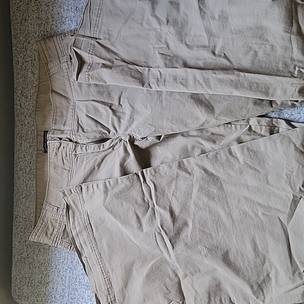 NY &Co khaki wide leg size 10 tall